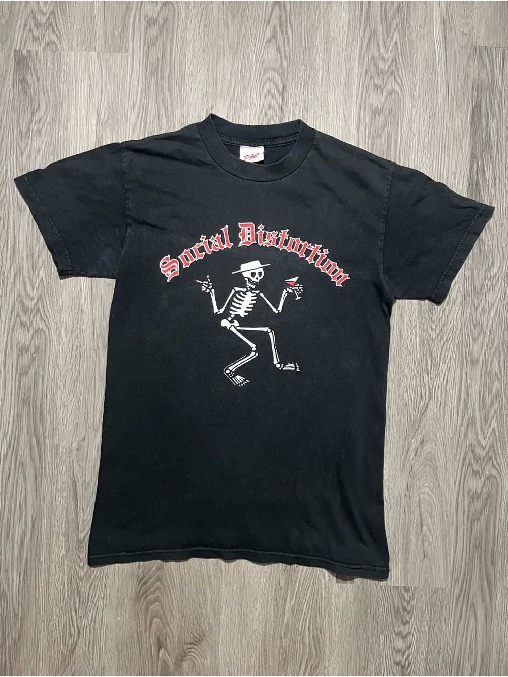 Social Distortion vintage Philcos 2008 graphic punk band T-shirt mens small